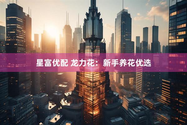 星富优配 龙力花：新手养花优选